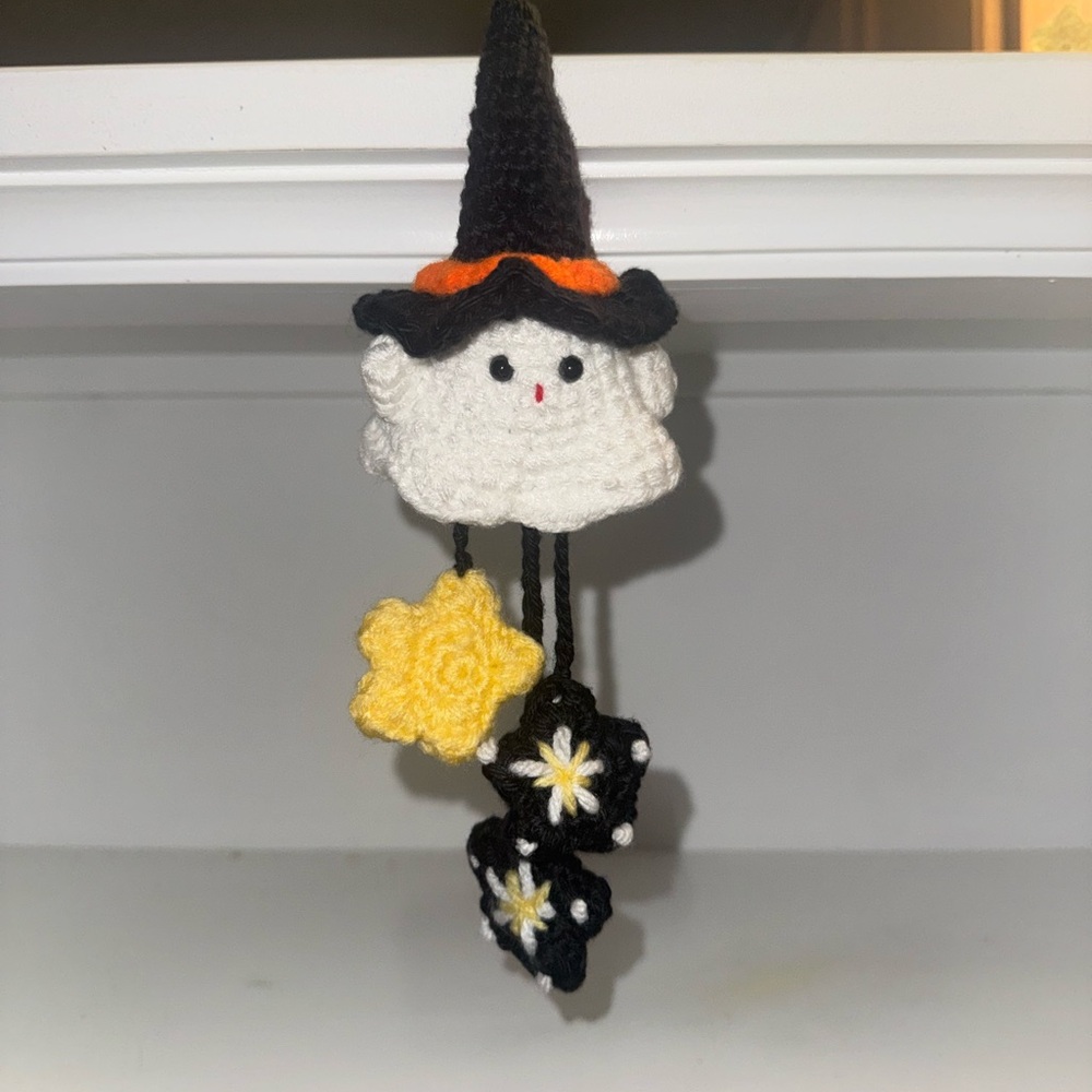 Handmade Halloween Ghost Witch
